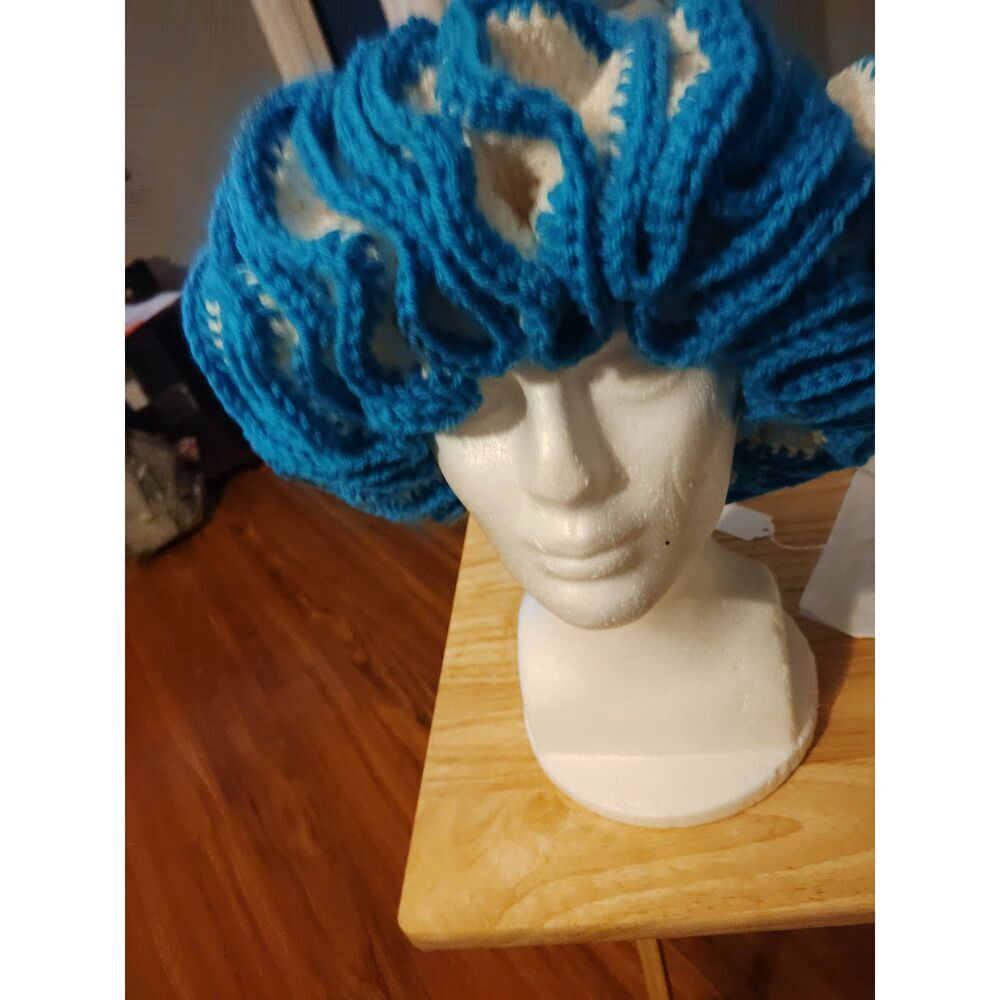 Crochet handmade one piece hat or cop top - Picture 12 of 12